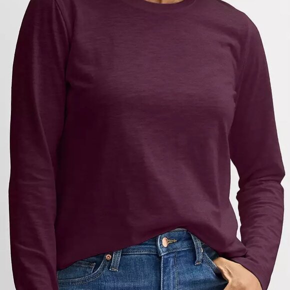 Sonoma Long-Sleeve T-Shirt; Women's Large; 100% Cotton; NWOT - Picture 1 of 2